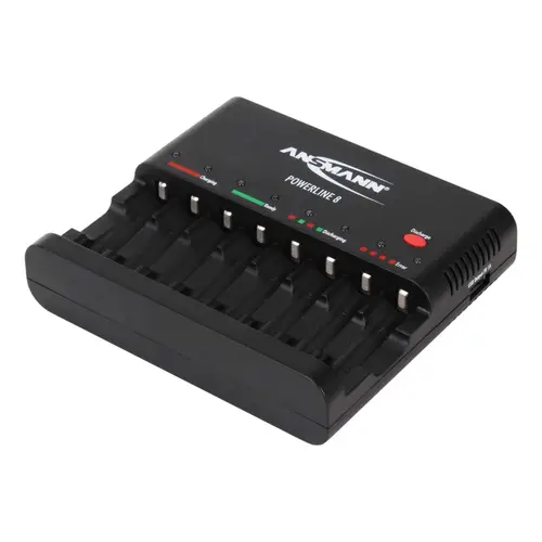Ansmann Powerline 8 Ladegerät (ohne Batterien/Akkus)