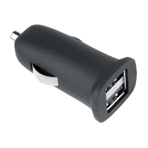 Fontastic KFZ-Ladeadapter Picco 4,2 A Twin-USB, schwarz/anthrazit