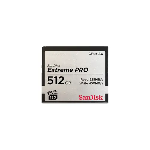 SanDisk Extreme Pro CFast 2.0 512 GB 525 MB/s