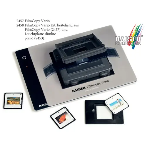 Kaiser FilmCopy Vario Kit inkl. Slimlite Plano Leuchtpult