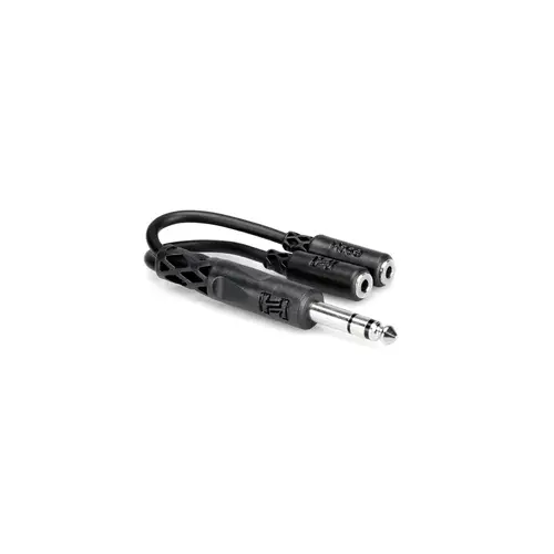 Hosa YMP-234 Kopfhörer Y-Kabel-Adapter TRS auf 2x mini TRSF