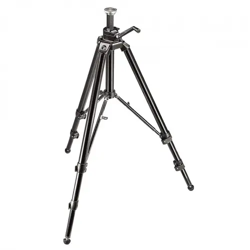 Manfrotto 475B Pro Digital Alu Studio Stativ mit Kurbelsäule, 3 Segmente