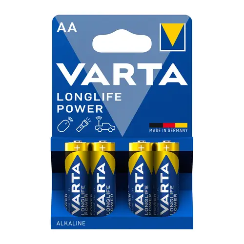 Varta Longlife Power Mignon 4er Blister (AA/LR06) Alkaline Batterien