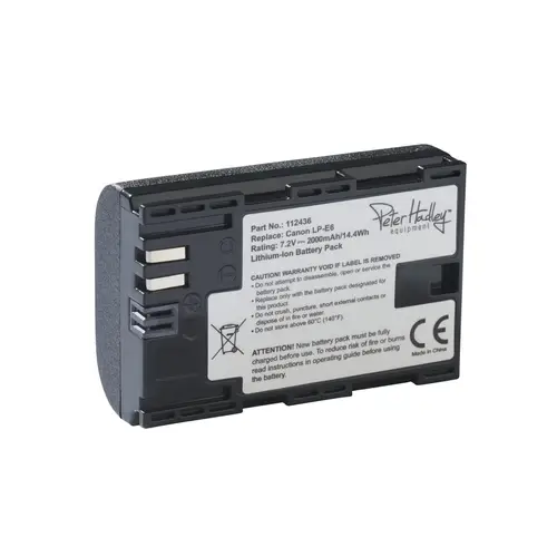 Peter Hadley LP-E6 Akku