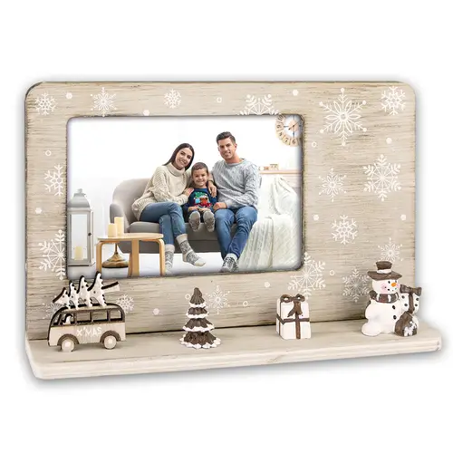 ZEP Winter-Holzrahmen Björn 10x15 cm Querformat