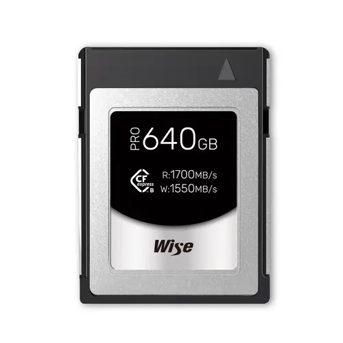 Wise CFexpress Type B PRO 640GB Speicherkarte