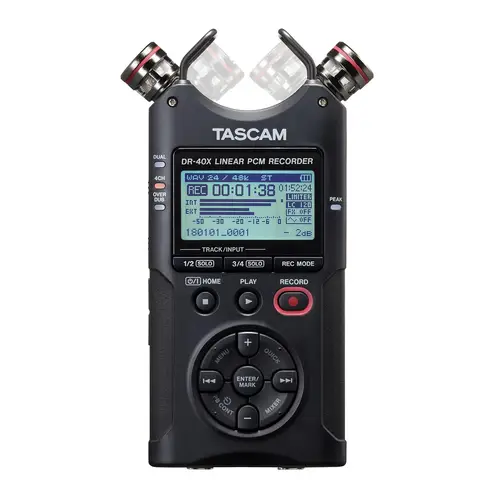 Tascam DR-40X 4-Spur-Audiorecorder und USB-Interface
