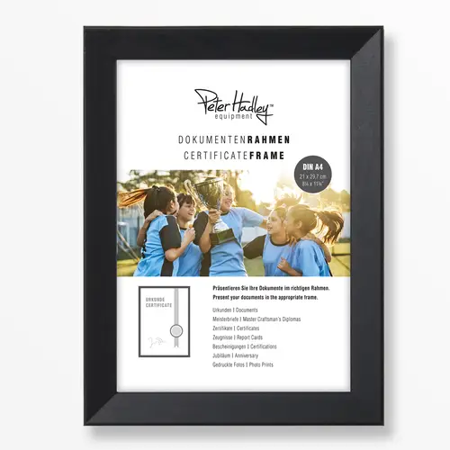 Peter Hadley Nina 21x29,7 cm (=A4) sw, Holzrahmen