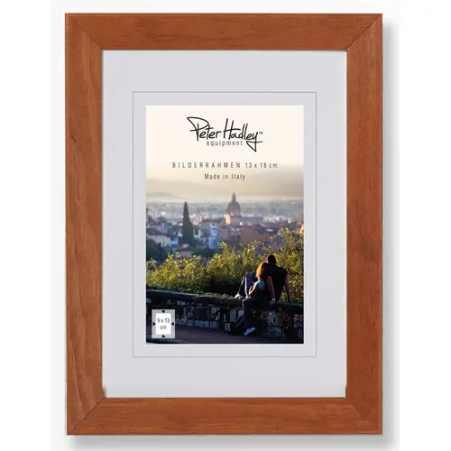 Peter Hadley Nina 13x18 cm braun, Holzrahmen
