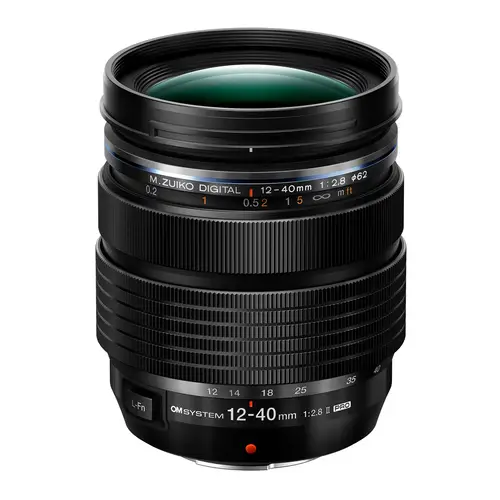 OM SYSTEM M.Zuiko ED 2,8/12-40mm PRO II schwarz, Objektiv