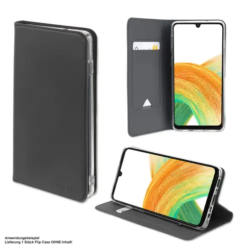4smarts Samsung Galaxy A33 Flip Case Urban Lite, Flip-Tasche schwarz