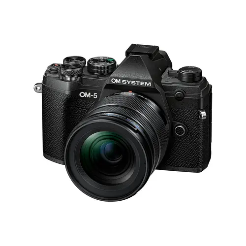 OM SYSTEM OM-5+4,0/12-45 mm PRO schwarz Kamerakit