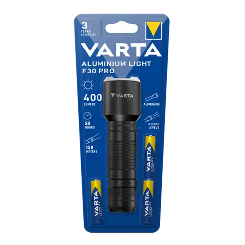 Varta Multi LED Aluminium Light F30 Pro Taschenlampe