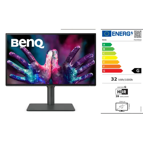 BenQ PD2506Q 63,50 cm (25') grau Monitor"