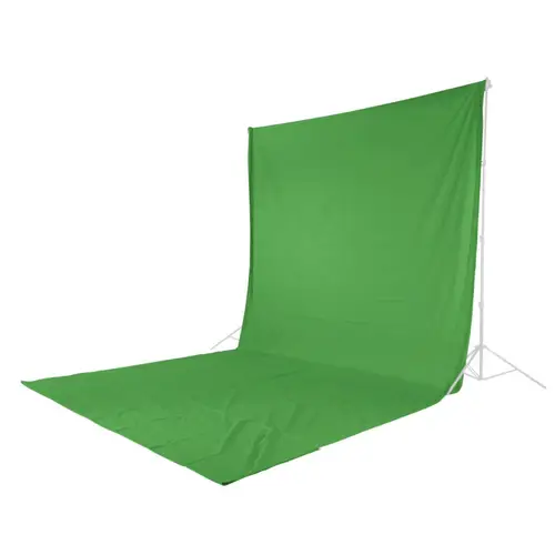 Hama Hintergrund, Stoff grün 2,95x6 m für Fotostudio