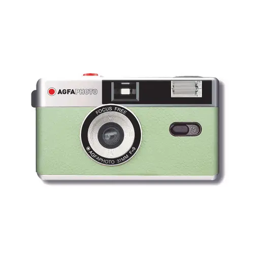 AgfaPhoto Reusable Photo Camera mintgrün analoge Kleinbildkamera