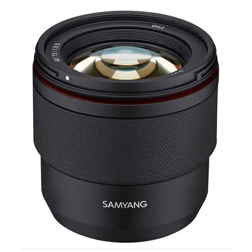Samyang AF 1,8/75 mm FE für Fujifilm X, Objektiv