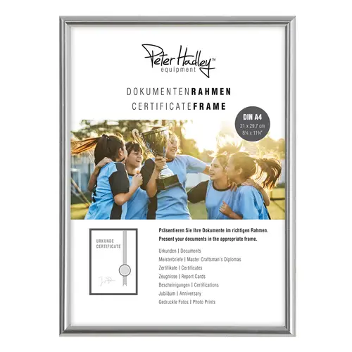 Peter Hadley Tibet A4 silber-glanz, Alurahmen (21x29,7 cm)
