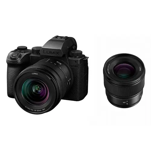Panasonic Lumix DC-S5 II  X+S 20-60mm+ S 1,8/50 mm, schwarz, Kamerakit