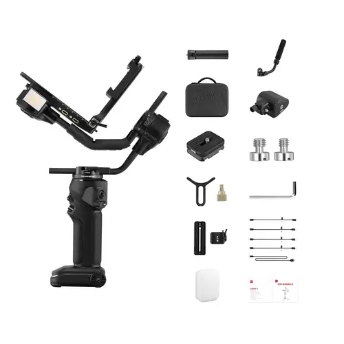Zhiyun Crane 4 Combo Kit Gimbal, prof. Stabilisator m. zusätzlichem Griff