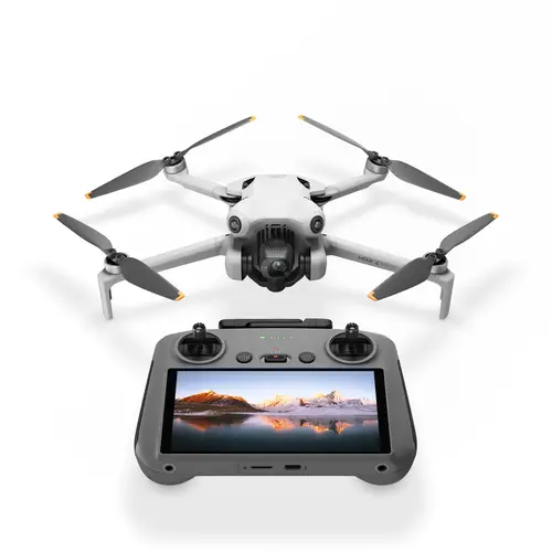 DJI Mini 4 Pro + DJI RC2 Quadrokopter + Fernsteuerung m. Display