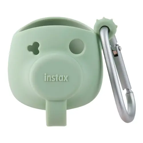 Fujifilm Instax PAL Silicone Case green Silikontasche mit Karabinerhaken