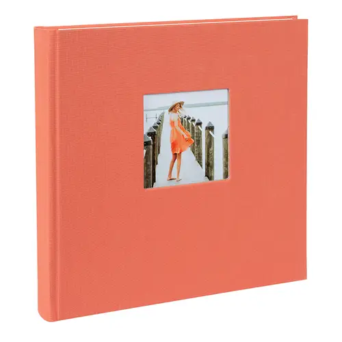 Goldbuch Bella Vista 25x25cm lachs, 60 weiße Seiten, Buchalbum