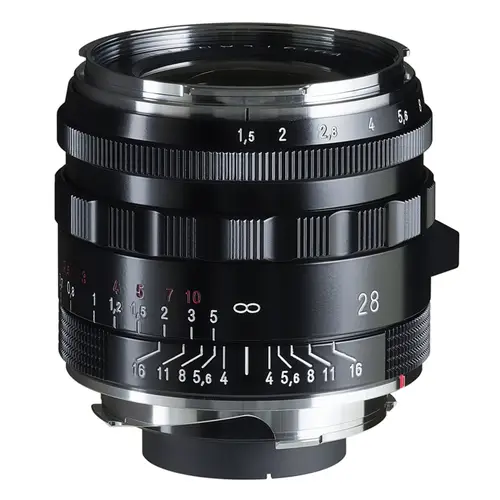 Voigtländer Nokton 1,5/28 mm Type II VM asphärisch, schwarz, Objektiv