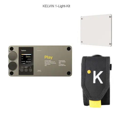 Kelvin PLAY 1-Light Kit RGBACL LED-Kameraleuchte