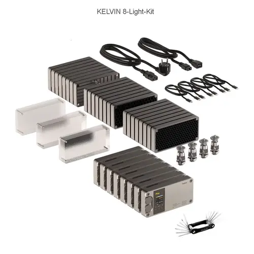 Kelvin PLAY 8-Light Kit RGBACL LED-Kameraleuchte
