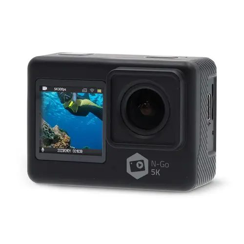 Nedis 5K Dual-Screen HD-Actioncam schwarz