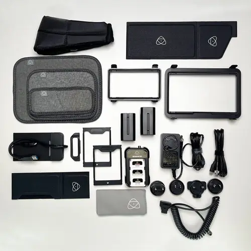 Atomos Universal Accessory Kit, Zubehör Set mit 2xNP-F Li-ION Akkus+Koffer uvm.