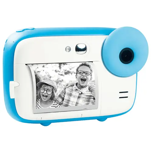 AgfaPhoto Realikids Instant Cam blau Sofortbildkamera inkl.Thermorollen