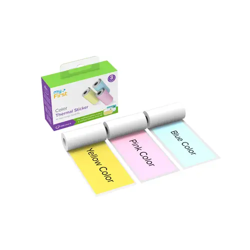 MyFirst Insta Wi Sticker pink, blue, yellow