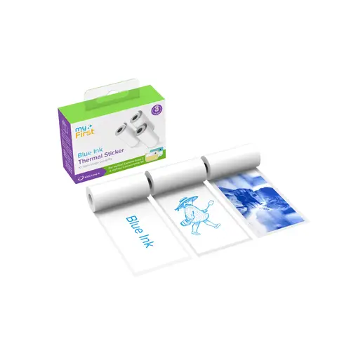 MyFirst Insta Wi Sticker white with blue ink