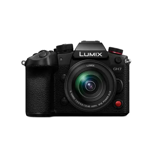 Panasonic Lumix DC-GH7+G 3,5-5,6/12-60mm Power OIS, schwarz, Kamerakit