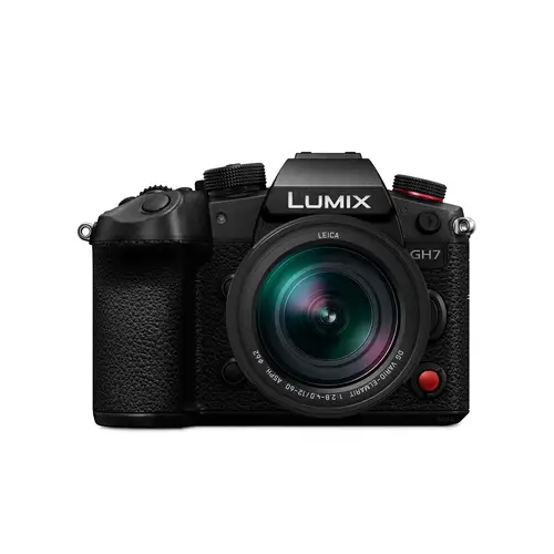 Panasonic Lumix DC-GH7+Leica 12-60 mm OIS Vario Elmarit, schwarz, Kamerakit
