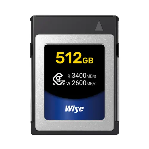 Wise 512 GB CFexpress 4.0 Type B Speicherkarte