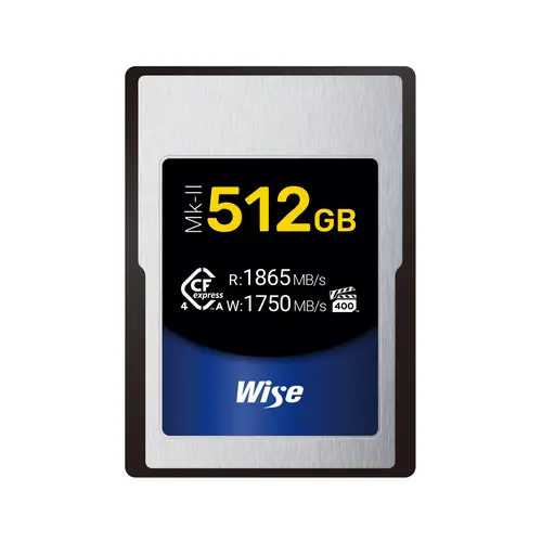 Wise 512 GB CFexpress 4.0 Type A Mk-II Speicherkarte