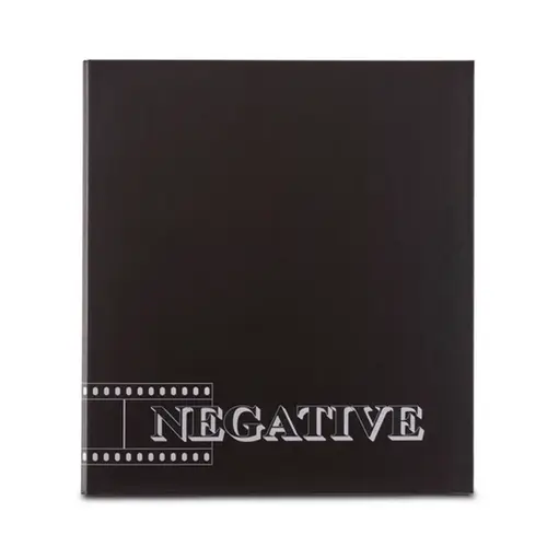 Hama Ringordner Negative schwarz 4-Ring-Kombimechanik, 39 mm Rückenbreite