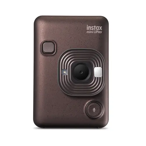 Fujifilm Instax Mini LiPlay deep bronze Sofortbildkamera inkl. Micro-USB-Kabel