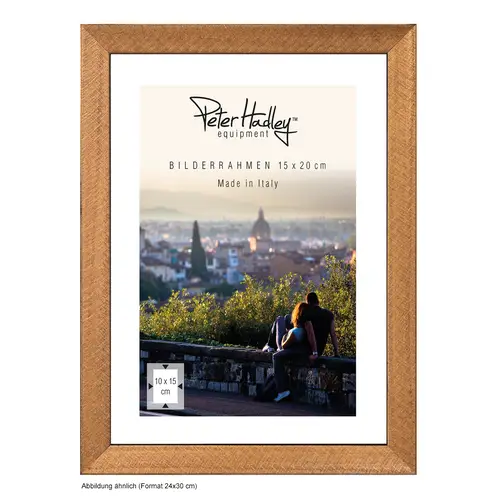 Peter Hadley Gela 24x30 cm bronze, Holzrahmen