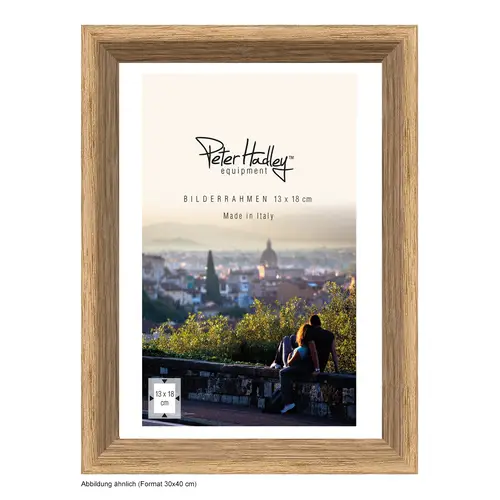 Peter Hadley Orvieto 30x40 cm eiche, Holzrahmen