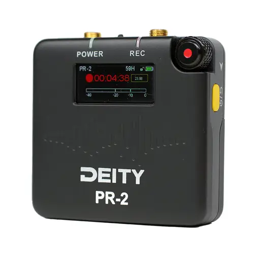 Deity PR-2 Stereo Pocket Rekorder mit Lavaliermikrofon