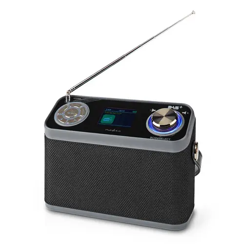 Nedis DAB+/UKW/Bluetooth Radio schwarz