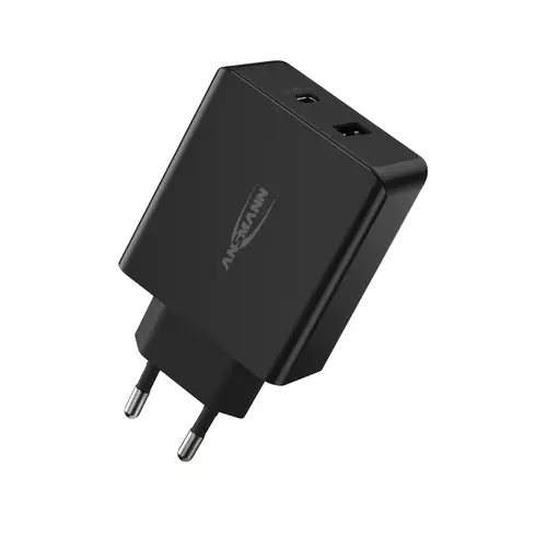 Ansmann 245PD, 3A, 45W Home Charger schwarz, USB-Ladegerät