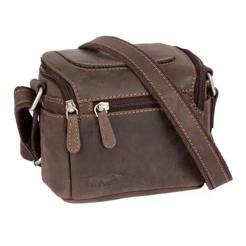 Kalahari KAAMA L-12 Leder-Fototasche