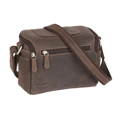 Kalahari KAAMA L-13 Leder-Fototasche