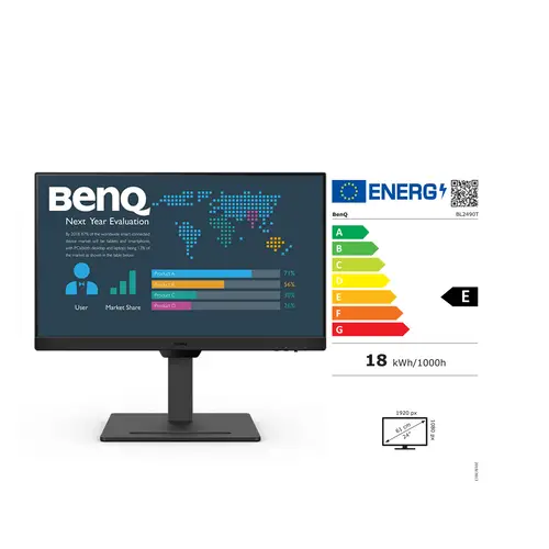 BenQ BL2490T 60,5 cm (23,8') schwarz Full-HD Business Monitor"