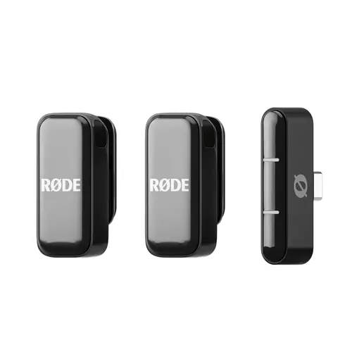 Rode Wireless Micro schwarz USB-C Drahtlos Mikrofonsystem